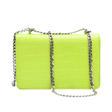 Kyra Women's Alana Lime Green Shoulder Bag