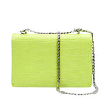 Kyra Women's Alana Lime Green Shoulder Bag