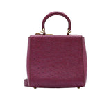 Kyra Women's Luna Square Burgundy Hand Bag