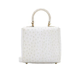 Kyra Women's Luna Square Off-white Hand Bag