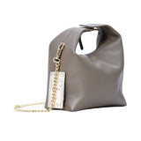 Kyra Women's Ouna Lamb Skin Handbags Taupe