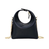 Kyra Women's Ouna Lamb Skin Clutch Handbags Black