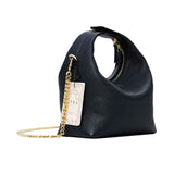 Kyra Women's Ouna Lamb Skin Clutch Handbags Black