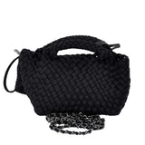 Karisma woven handbag, designed to combine modern texture with practical elegance.