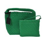 Elevate your daily ensemble with the effortless sophistication of the Karisma Woven Hobo Bag.