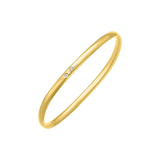 Police Lavaliere Women’s Gold Squared Bangle – Minimal Elegance Bracelet