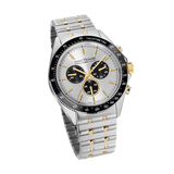Saint Honore Le Bourget Men's Silver Dial Silver Gold Watch