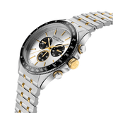 Saint Honore Le Bourget Men's Silver Dial Silver Gold Watch
