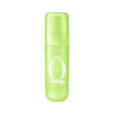 Translucent light green cylindrical bottle of Lancome O Cool Juicy Hair & Body Mist with a matching cap.