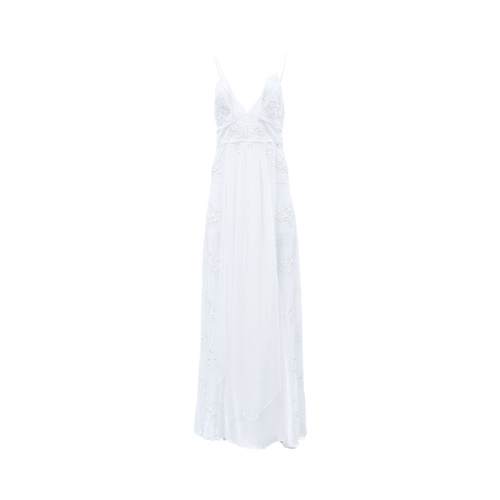 Lea Women's Satin Dotted Mesh Embroidery Long Nightdress | All Lingerie | Lingerie | Nightdress | Nightdresses | Women | Womens Lea Women's Satin Dotted Mesh Embroidery Long Nightdress | All Lingerie | Lingerie | Nightdress | Nightdresses | Women | Womens