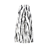 Leo Lin Women's Shelley Pant Tiger Print in White