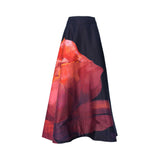 Leo Lin Women's Rosalyn Maxi Skirt Rose Print