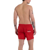 Replay Men's Swimming Trunks with Pockets and Print
