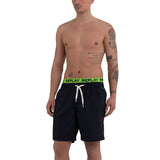 Replay Men's Swimming Trunks with Contrasting-colored Logo