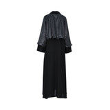 Lamar Women's Black Abaya