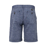 La Martina Men's Blue chino Bermuda