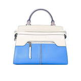 Lancel Women's White & Blue Hand Bag
