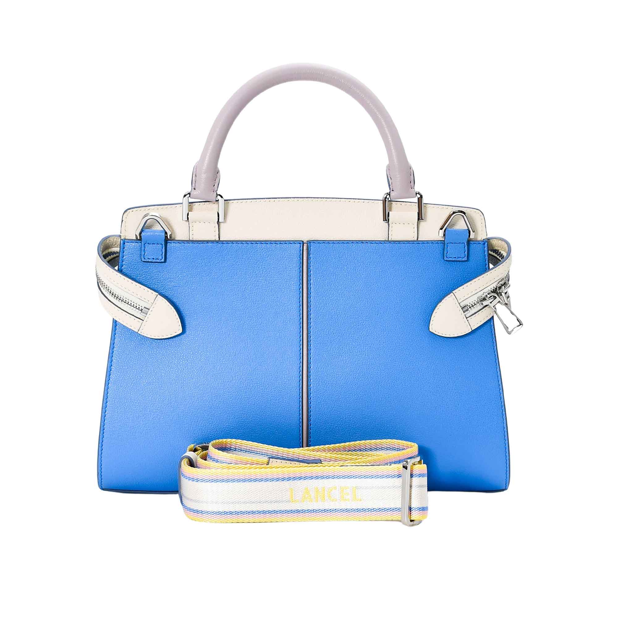 Lancel Women's White & Blue Hand Bag | Bag | Bags | GCC | Handbag | Handbags | Shoulder Bag | Women | Women All Bags | Womens Lancel Women's White & Blue Hand Bag | Bag | Bags | GCC | Handbag | Handbags | Shoulder Bag | Women | Women All Bags | Womens