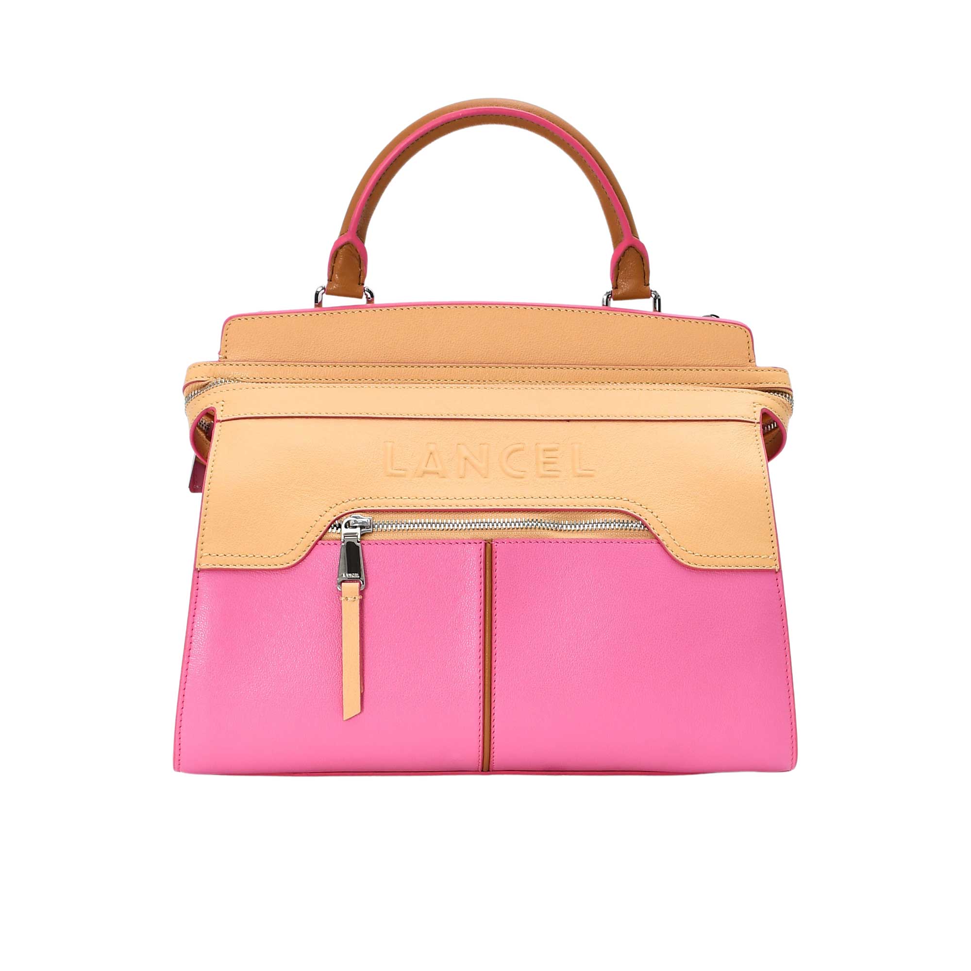 Lancel Women's Orange & Pink Hand Bag | Bag | Bags | GCC | Handbag | Shoulder Bag | Women | Women All Bags | Womens Lancel Women's Orange & Pink Hand Bag | Bag | Bags | GCC | Handbag | Shoulder Bag | Women | Women All Bags | Womens