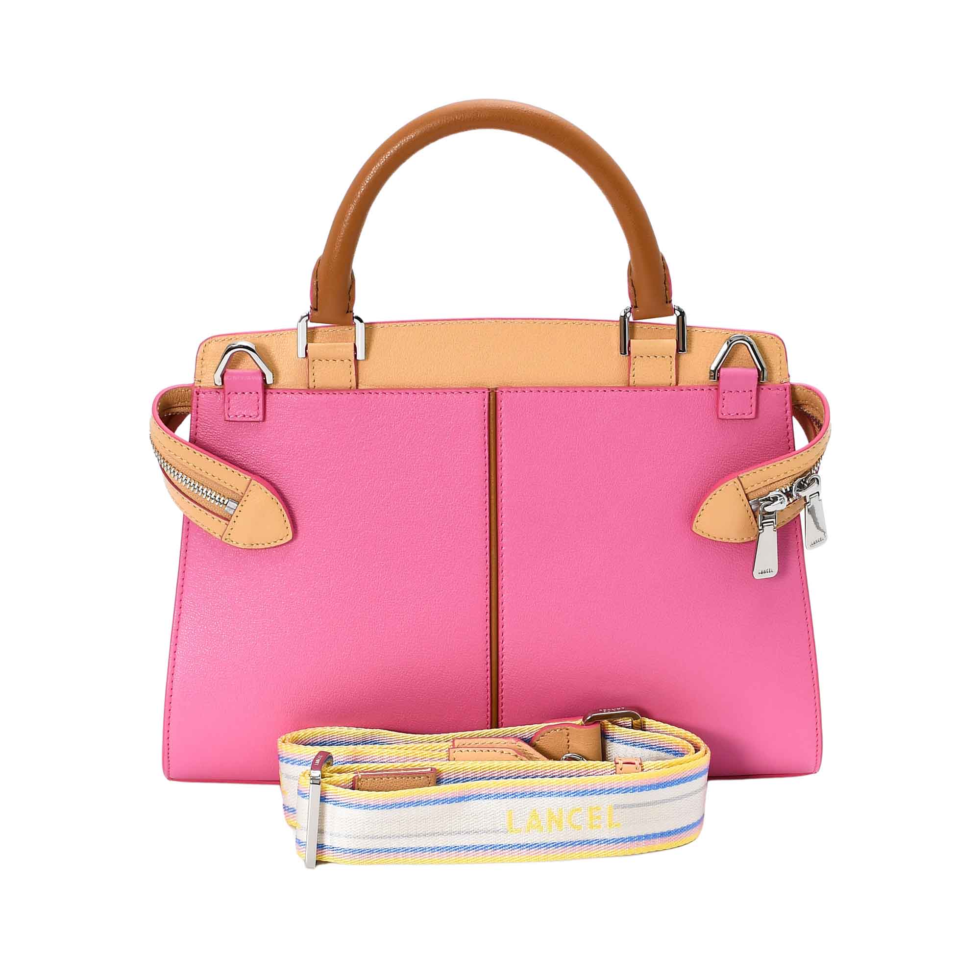 Lancel Women's Orange & Pink Hand Bag | Bag | Bags | GCC | Handbag | Shoulder Bag | Women | Women All Bags | Womens Lancel Women's Orange & Pink Hand Bag | Bag | Bags | GCC | Handbag | Shoulder Bag | Women | Women All Bags | Womens
