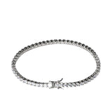 Lara Heems Women's Bracelet Tennis 3MM White