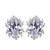 Lara Heems Women's Earring Clip On Royal