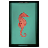 Les Ottomans Decorative Lacquered Wood Tray