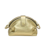 Luisa Spagnoli Ipositano Ladies Gold Metallic Clutch