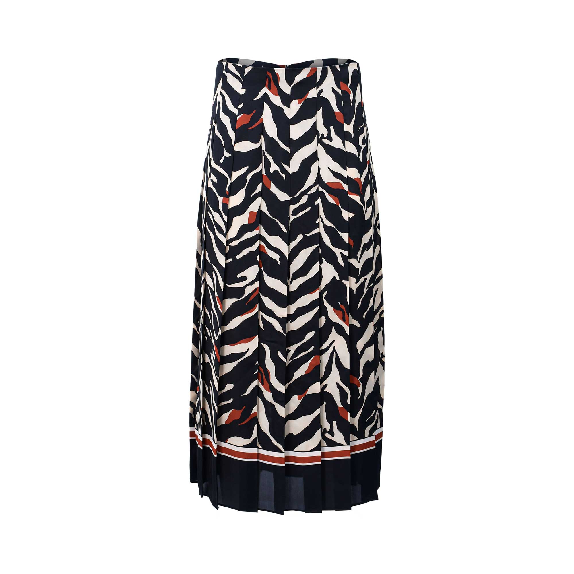 Luisa Spagnoli FOGA Ladies Zebra-Print Pleated Skirt | GCC | Skirt | Women | Women All Clothing | Women All Clothing Skirts | Womens Luisa Spagnoli FOGA Ladies Zebra-Print Pleated Skirt | GCC | Skirt | Women | Women All Clothing | Women All Clothing Skirts | Womens