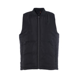 Luke Men's Sleeveless Jet Black Jacket