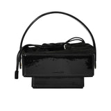 Mlouye MONOLIT Patent Leather Hand Bag