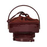 Mlouye MONOLIT Patent Leather Hand Bag