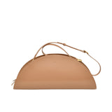 Mlouye Women's Leather Half-Moon Shoulder