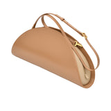 Mlouye Women's Leather Half-Moon Shoulder