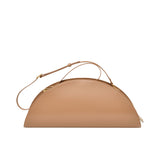 Mlouye Women's Leather Half-Moon Shoulder