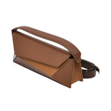 Mlouye NAOMI Baguette Praline Hand Bag