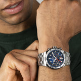 Festina Men's Blue Dial Chrono Bike Watch