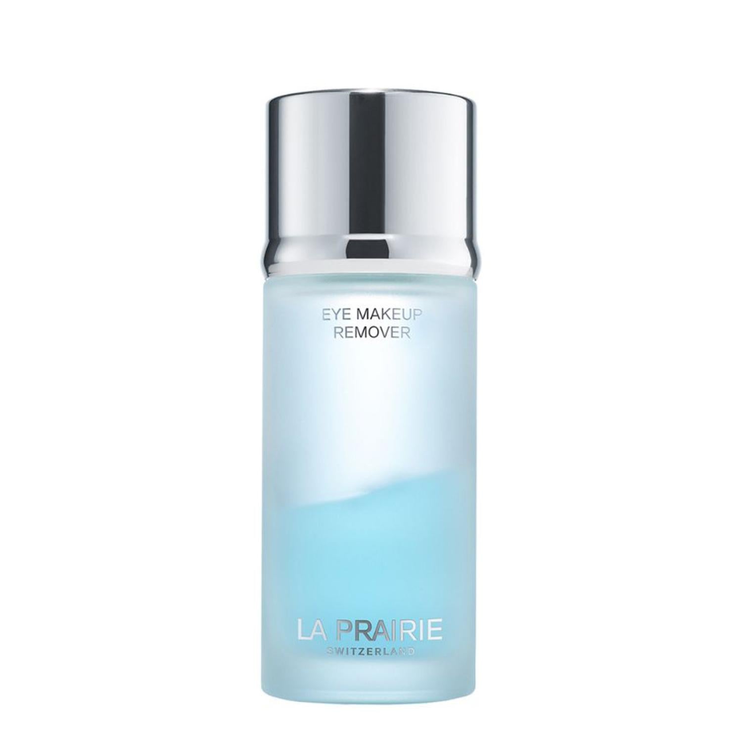 Experience luxury with La Prairie Eye Makeup Remover. This dual-phase formula gently dissolves waterproof makeup while soothing the delicate eye area. Shop now.