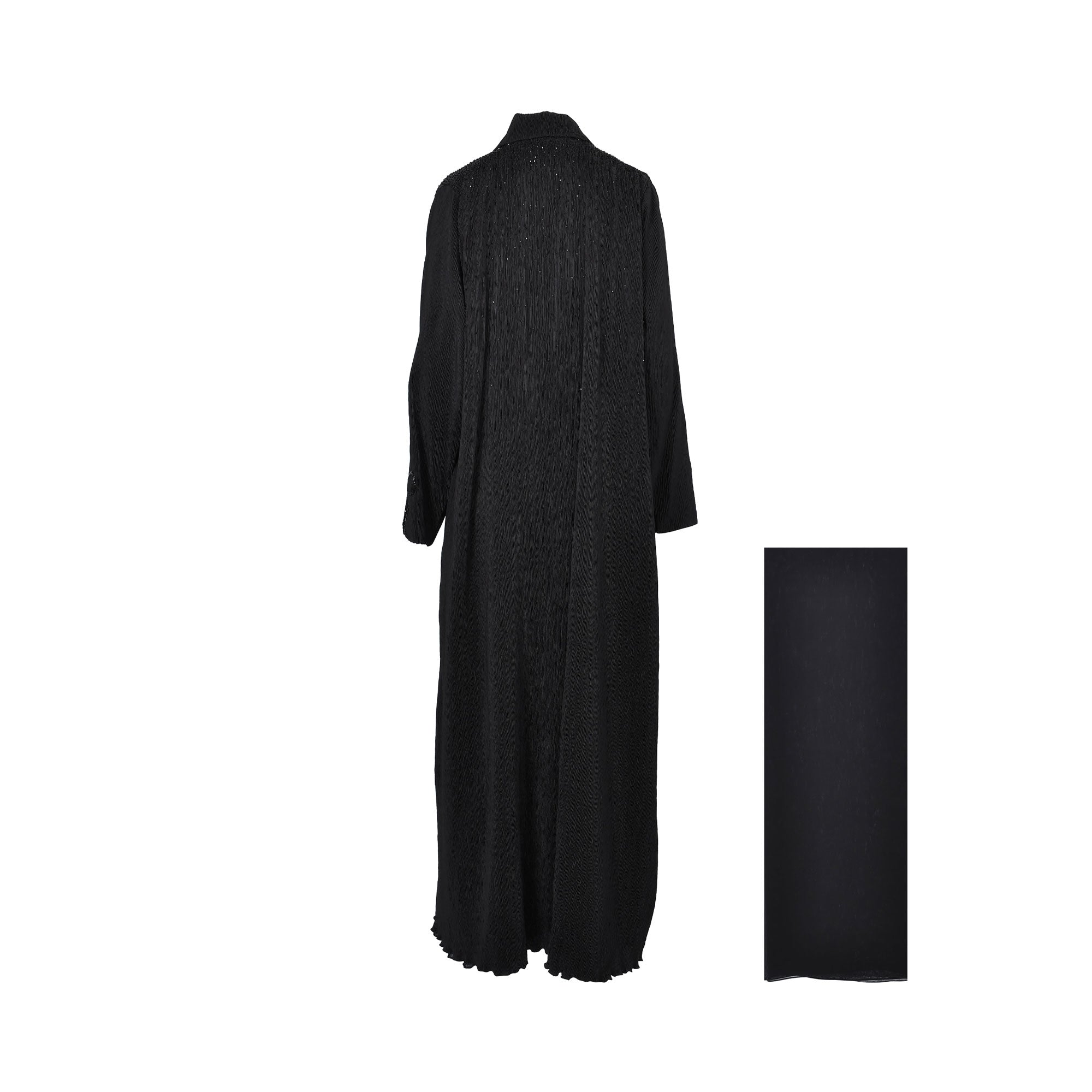 Lamar Women's Black Abaya Featuring a Scarf — Available Today Online