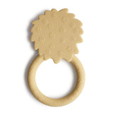 Mushie Silicone Teether Lion Soft Yellow: A Chewy and Adorable Companion for Teething Babies
