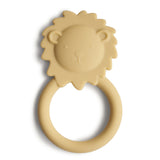 Mushie Silicone Teether Lion Soft Yellow: A Chewy and Adorable Companion for Teething Babies