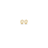 Luca Barra gold plated steel hoop earrings 10mm – Shop the Latest Online