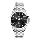 Luca Barra men’s steel watch with black dial stainless steel bracelet – Available for Online Purchase