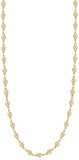 Luca Barra women's IP gold four-leaf clover necklace – Find Online Today