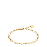 Luca Barra women’s IP gold steel bracelet with heart motifs, elegant design. Shop the Latest online