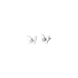 Luca Barra women’s butterfly zircon steel earrings – Order Online Today