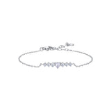 Luca Barra women’s steel bracelet with heart and white crystals, delicate design – Shop Now Online