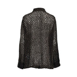 Luisa Spagnoli Linaria Women’s Black Blouse Shirt – Shop the Latest Online
