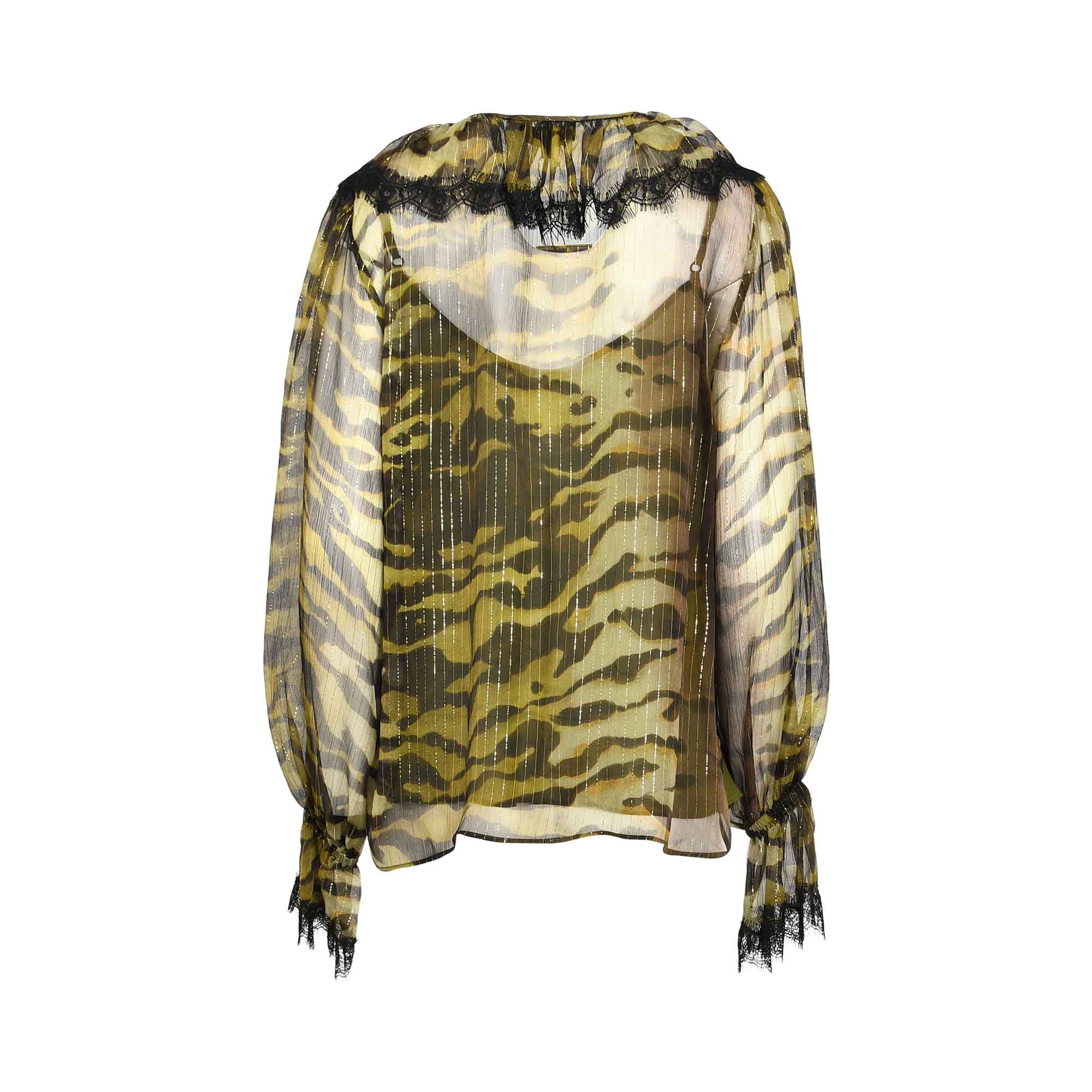 Luisa Spagnoli Lorenz Women’s Green Blouse Shirt – Shop Now Online