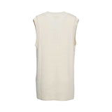 Luisa Spagnoli Murena Women’s Off White Waistcoat – Available for Online Purchase
